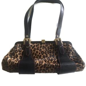 Walter Steiger Leopard Print Calf Hair  Sa…